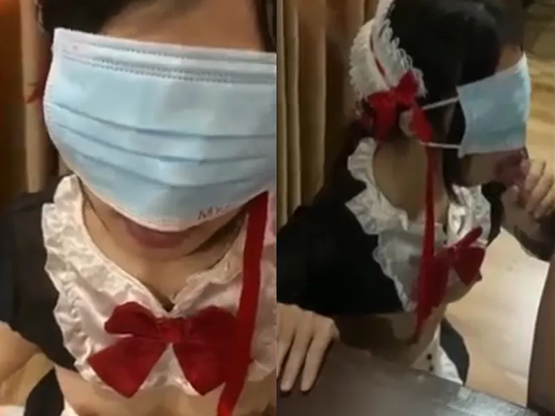 Cô bạn gái việt dâm cosplay nô lệ tình dục liếm bú con cây hàng điêu luyện